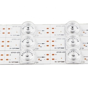 Réparation JY-621 rétro-éclairage TV Led <span class=keywords><strong>hdmi</strong></span> synchronisation à écran perle unique remplacement universel 6V OD20 lentille carrée un Module 50*18mm - Product Image 1