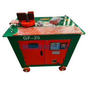 Machine à cintrer les barres d'armature CNC automatique avec écran tactile pour le traitement des barres d'acier rondes et déformées - Product Image 1