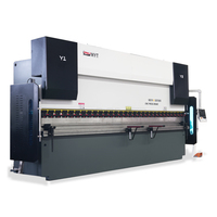 MYT mesin rem tekan Cnc sistem Delem 160T/300T, mesin Bending OK, 3200mm 4000mm 5 Meter ukuran besar mesin benok Cnc