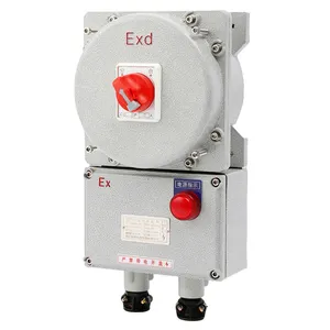 Explosion Proof Circuit Breaker Power Distribution Box Steel Aluminum Stainless Explosion Proof Circuit Breaker TPN 32A