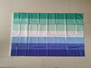Bandera del Orgullo Gay Personalizada y Económica de Poliéster de 3x5 Pies, MLM Vincian Pride, Nueva, con Dos Ojales - Product Image 2