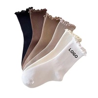Nouvelle tendance Chaussettes de compression de sport Logo personnalisé Chaussettes de sport pour hommes Chaussettes de sport respirantes