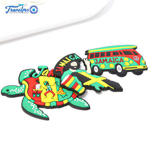 מפעל עיצוב מותאם אישית למזכרות מדבקות עיצוב מובלט רך Pvc רך גומי סיליקון גומי 3d מקרר מגנט - Product Image 4