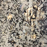 Dalle mince de marbre antique de luxe translucide motif Snow-Capped Mountain Flying Fox, pour mur d'entrée et mur TV, Zhongshi Fujian