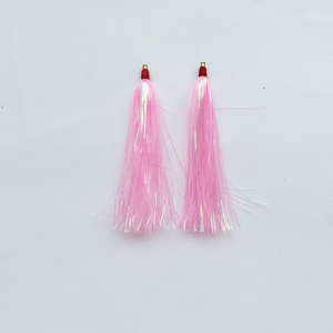 Señuelo de plástico suave de varios colores de 10cm Flasher Mylar Tube <span class=keywords><strong>Flys</strong></span> Lure - Product Image 4