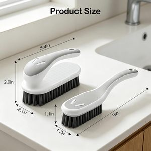 Brosse de nettoyage en PP écologique à technologie sophistiquée, avec logo naturel, pour la maison, les chaussures et les vêtements - Product Image 3