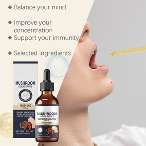 Gouttes liquides de complexe de champignons OEM avec Reishi, Shiitake, Crinière de lion et Cordyceps pour le soutien immunitaire, l'énergie et le bien-être cognitif - Product Image 5