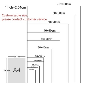 Dipinto a Olio su Tela Personalizzato, <span class=keywords><strong>Arte</strong></span> Astratta da Parete, Grande Quadro su Tela di Cotone Senza Cornice per Soggiorno, Camera da Letto, Arredamento Casa - Product Image 4