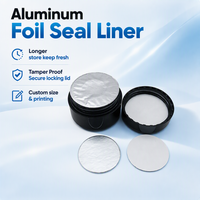 Vente Chaude : Doublure de scellage par induction en carton et feuille d'aluminium pour pots en plastique et en verre, joint de capuchon découpé sur mesure pour emballage alimentaire