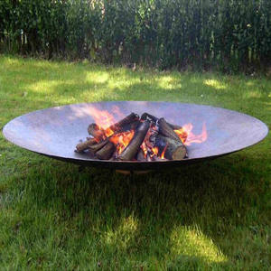 <span class=keywords><strong>Brasero</strong></span> extérieur en acier rustique Foyer ouvert - Product Image 4