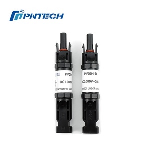 Pntech ขั้วต่อไดโอดแบบอินไลน์สำหรับคอนแทคเลนส์ IP65กันน้ำได้รับการรับรองจาก CE PV004-D 15A DC 1000V - Product Image 6