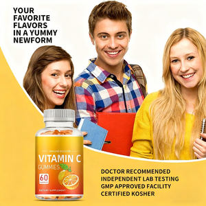 OEM ODM diyet takviyesi <span class=keywords><strong>C</strong></span> vitamini 60 Gummies kollajen cilt beyazlatma <span class=keywords><strong>C</strong></span> vitamini Gummies şeker güzellik için - Product Image 2