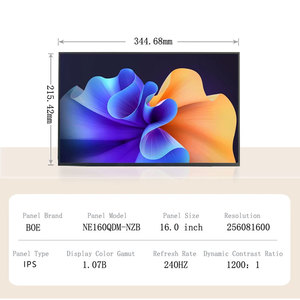 Écran 5D11N42578 ne160qdm-nzb TL160ADMP20-00 5D11N95626, 16 pouces, WQXGA, non tactile, anti-reflet, IPS, 500 nit, 100% DCI-P3 pour Lenovo - Product Image 3