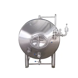 300 Litre Stainless Steel Tank For Bright Sake Beer Storage With Dished Head And Cylindrical Body Good Quality And Hot Sale