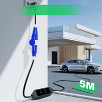 Nouveau chargeur EV portable 15A 3,5 kW Type 2 adaptable pour l'Australie, recharge de véhicules électriques à domicile, étanche IP55, certifié CE