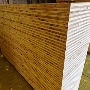 Pannello in compensato di pino impermeabile E0 3 strati WBP 2000x500mm 21mm 27mm giallo per casseforme e costruzioni - Product Image 5