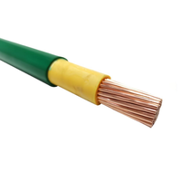 Fil monobrin ignifuge NH-BV 450/750V pour systèmes d'urgence incendie et de sécurité