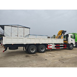 Châssis FAW 6x4 avec grue à flèche articulée en option, capacité allant de 12 à 35 tonnes - Product Image 3
