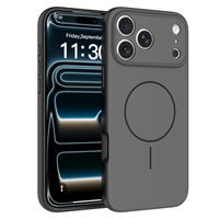 Funda magnética mate OEM personalizada con cubierta trasera de PC, delgada y ajustada para iPhone 17 18 Pro Max 16 15 Samsung S24 S25 S26 al por mayor