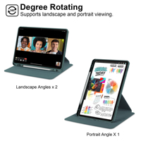 Funda de tableta de rotación 360 para Redmi Pad Pro Case 12,1 pulgadas con portalápices carcasa dura para Xiaomi Redmi Pad Pro 12 1 ''2024