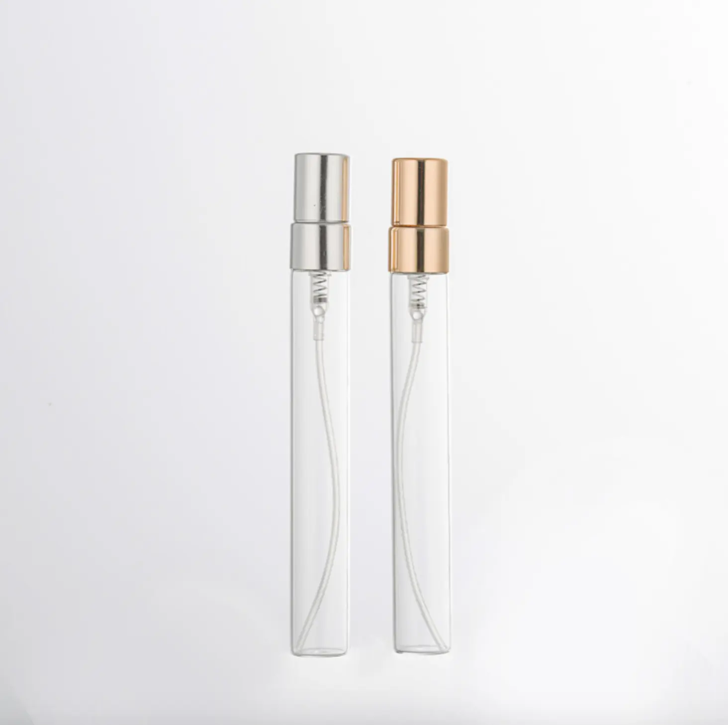 2 3 5 10Ml Perfume Glass Bottle Package High End Portable Transparent Sample Bottle With Fine Spray
