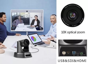Cámara PTZ para Sala de Conferencias con Zoom Óptico 10X 20X, Gran Angular, Sistema de Conferencia USB, Transmisión <span class=keywords><strong>en</strong></span> <span class=keywords><strong>Vivo</strong></span> - Product Image 6