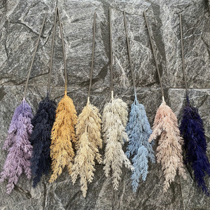Vente en gros d'herbe de <span class=keywords><strong>pampa</strong></span> fleurs artificielles herbe de riz <span class=keywords><strong>artificielle</strong></span> en plastique herbe de blé colorée pour la décoration intérieure de mariage - Product Image 2