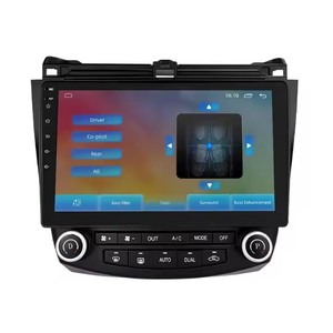 Autoradio Saiho 10 pouces 2 Din Android Auto avec GPS intégré, multimédia, autoradio GPS pour lecteur DVD pour <span class=keywords><strong>Honda</strong></span> <span class=keywords><strong>Accord</strong></span> <span class=keywords><strong>7</strong></span> 2003-2008 - Product Image 2