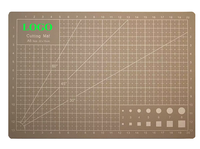 Tapete de Corte Autoadhesivo de PVC Verde de 3 Capas y 3mm de Grosor, Tamaños A1 A2 A3 A4 A5, con Aspecto Moderno y Duradero