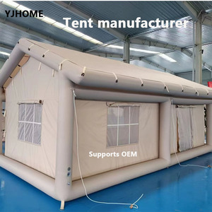 Outdoor Two-Room Waterproof Inflatable House Air <strong>Tent</strong> Household Family Inflatable Camping <strong>Tent</strong> - Product Image 2