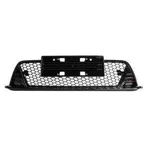 Grille inférieure de pare-chocs avant de voiture en ABS noir brillant, kits de grilles de phares antibrouillard en nid d'abeille pour Honda Civic 11e génération <span class=keywords><strong>2022</strong></span> - Product Image 4