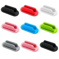 Porte-crayons adhésifs en silicone flexible pour bureau, école, maison, fournitures scolaires, accessoires, organisateur de bureau