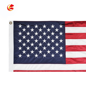 Bán buôn quốc gia hiển thị ngoài trời USA Polyester 3x5 ft cờ mỹ 6x10 in vải quảng cáo tùy chỉnh cờ - Product Image 2