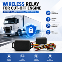 Adaptor Relay Bluetooth untuk Pelacak GPS, Pemutus Bahan Bakar Nirkabel, Immobilizer Mesin, Instalasi Tersembunyi Anti-Pengusir