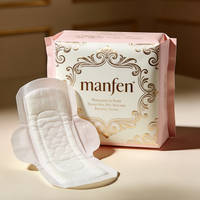 Damenbinden/Windeln für Frauen während der Menstruation mit Vliesstoff Weich Atmungsaktiv Absorbierend 3D-Auslaufschutz