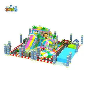 재미있는 실내 놀이 소프트 플레이 장비 맞춤형 다채로운 테마 파크 시설 쇼핑 센터