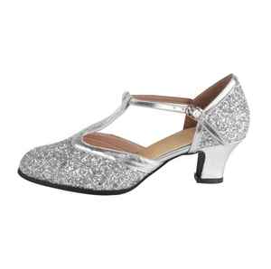 Chaussures de <span class=keywords><strong>danse</strong></span> latine à talons hauts pour femmes chaussures d'exercice à fond souple chaussures de <span class=keywords><strong>danse</strong></span> latine carrées fabricants - Product Image 1