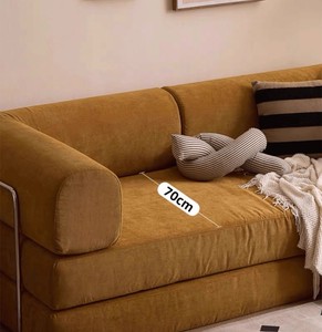 Sofá Multifuncional Comprimido, Mueble de Esponja Portátil Fácil de Montar para Oficina, Área de Descanso para Invitados - Product Image 1