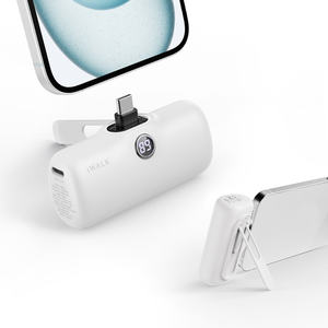 Cargador Portátil de Carga Rápida Bidireccional de 20 W sin Necesidad de Cable con Soporte, <span class=keywords><strong>Mini</strong></span> Banco de Energía de 5000 mAh, Electrónica de Consumo, Teléfono Móvil - Product Image 1