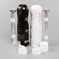 Bidon aérosol en aluminium vide de l'impression offset 250ml pour le jet d'huile d'olive