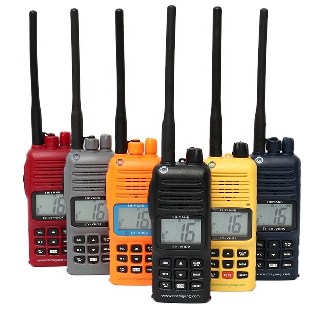 Manufacturer CHIYANG IPX7 Waterproof Walkie Talkie VHF Handheld Marine Radio for Marine Use