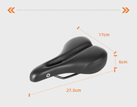 Selle de vélo pliable anti-contrefaçon Dahon, confortable, en PU+EVA+ACIER, siège de vélo en PU, imperméable, selles de vélo pliables