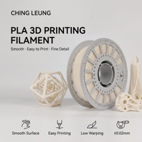 Filamen PLA Chingleung 1.75mm 1 Kg untuk Printer 3D, Warna Kustom Laris Manis, 100% Bahan Virgin, Tahan Abrasi Tinggi