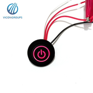 OEM tùy chỉnh 5V, 7.4V, 12V 3 cấp độ <span class=keywords><strong>Silicone</strong></span> <span class=keywords><strong>push</strong></span> button chiếu sáng <span class=keywords><strong>Silicone</strong></span> nút cho sưởi ấm vest - Product Image 6
