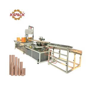 Tốc độ cao tự động xoắn ốc giấy kraft lõi giấy ống cán làm máy cắt máy móc - Product Image 1