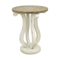 Table basse et table d'appoint en bois rustique au design moderne pour salon, montage facile, style luxueux, taille et couleur personnalisables