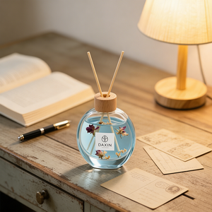Nuevo Difusor de Aroma de Lujo 2026, Botella de Vidrio Redonda Vacía de 30ml 50ml 100ml para Aromatizante de Aire - Product Image 2