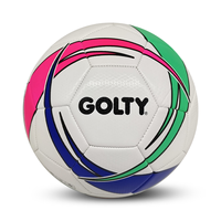 Balón de Fútbol GOLTY SM-1017 Talla 5, Peso 400-440G, Circunferencia 680-700MM, con Costuras a Máquina, Calidad Consistente
