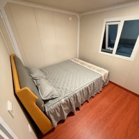 Maison mobile préfabriquée personnalisée de 40 pieds ou 20 pieds, extensible, avec chambre, écologique, moderne, en acier isolé
