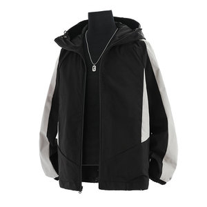 Veste réversible coupe-vent et imperméable pour homme, vêtements de travail pour activités de plein air, sur mesure - Product Image 1